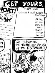 stationed in germany with fred and frank, comics, cartoons